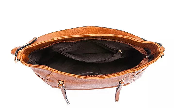 Annelise - Een elegante vintage leren tas voor dames