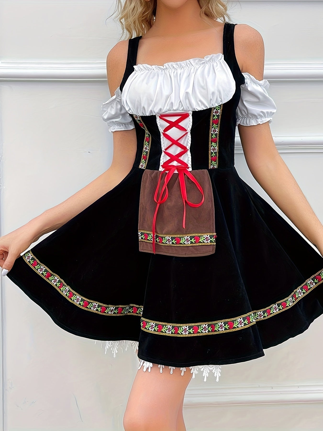 Sania - Elegante Oktoberfest Dirndl Jurk