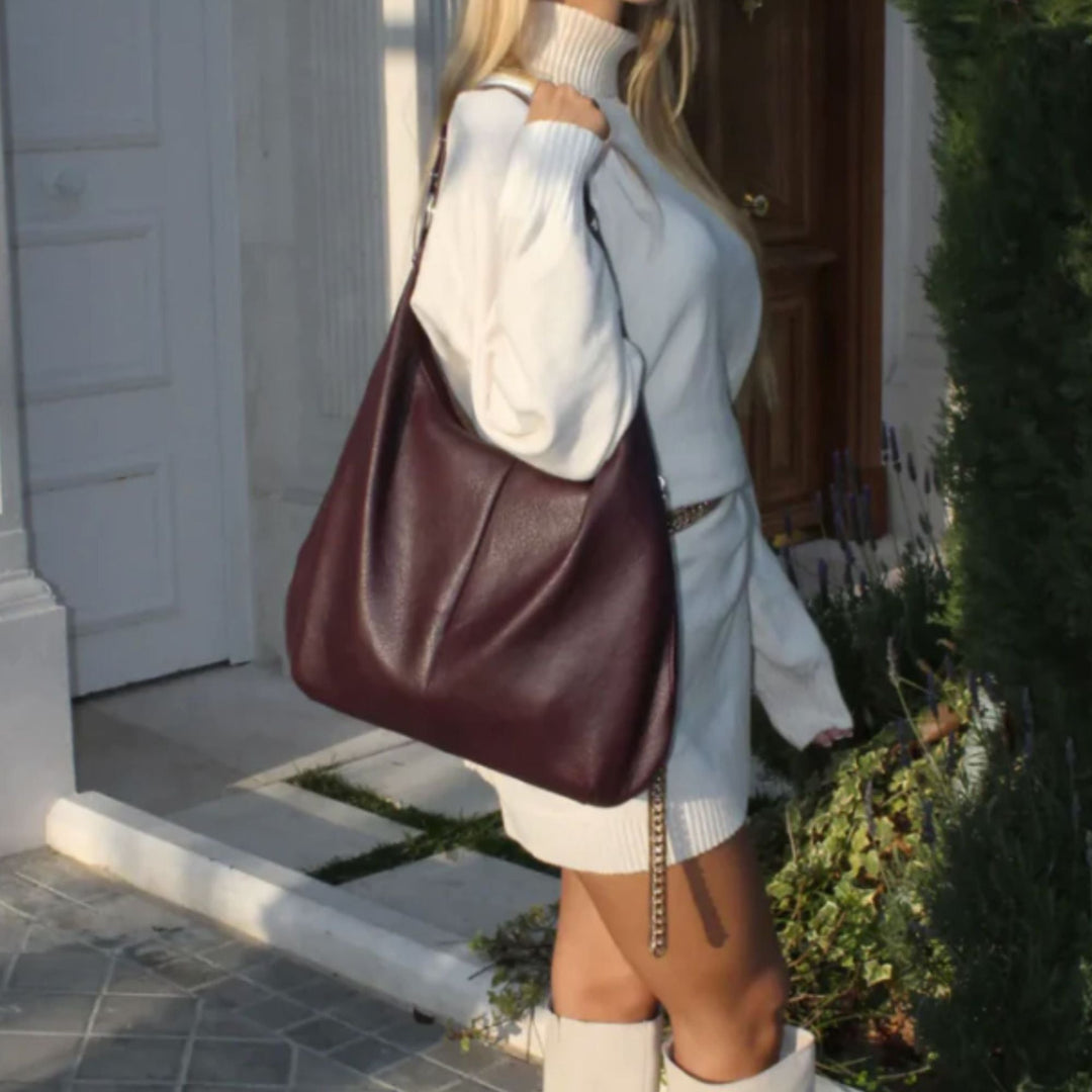 Zoey - leren vintage tas