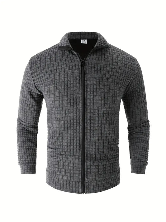 Albert - Casual vest met rits heren