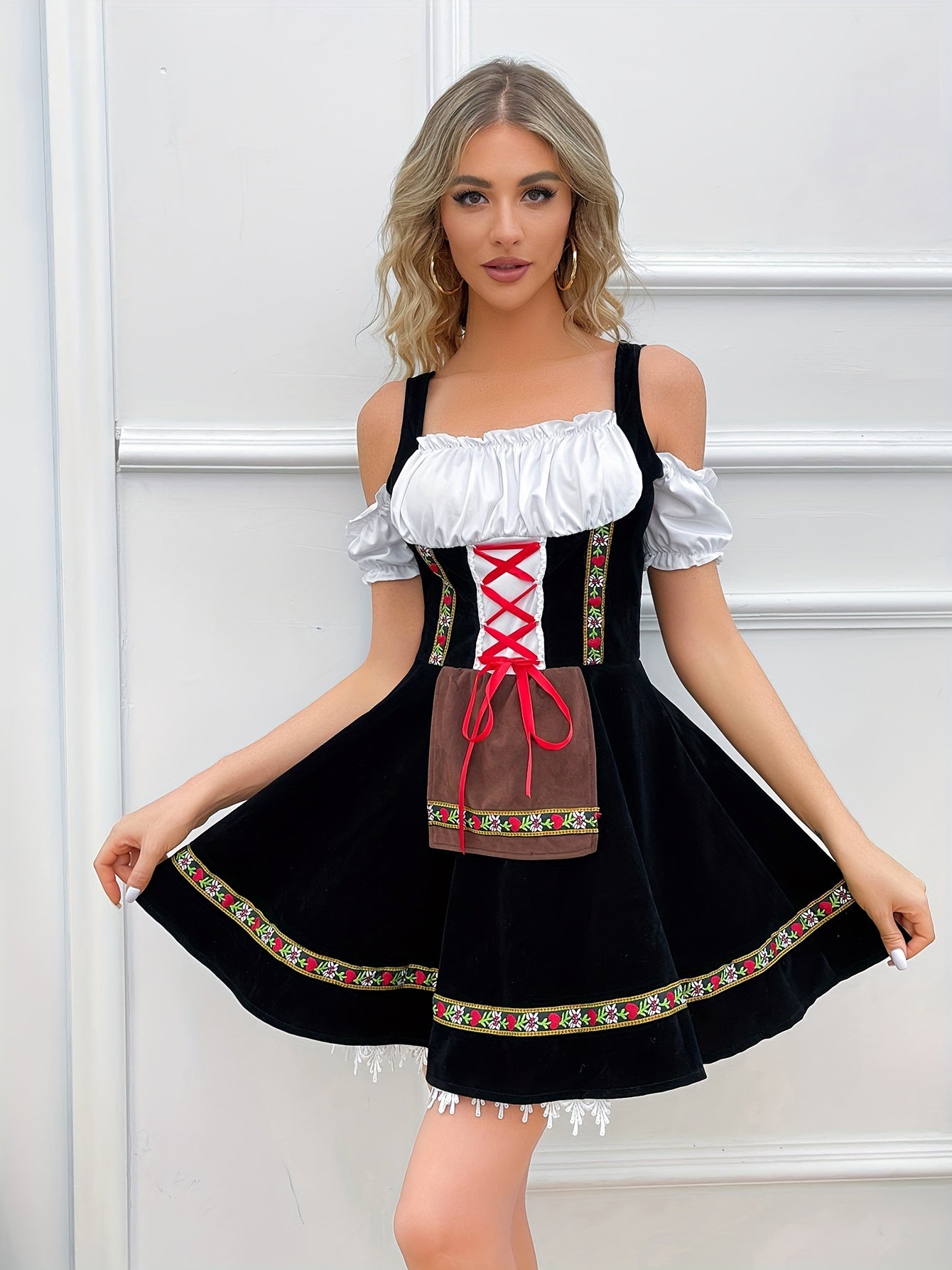 Sania - Elegante Oktoberfest Dirndl Jurk