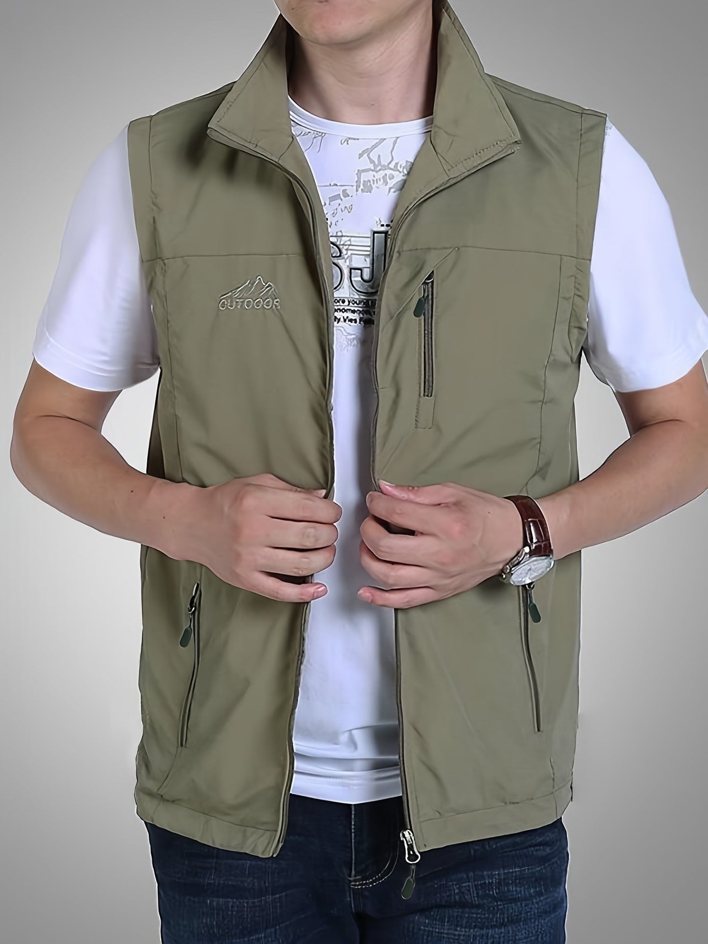 Jase - Heren outdoor Multi-Pocket vest