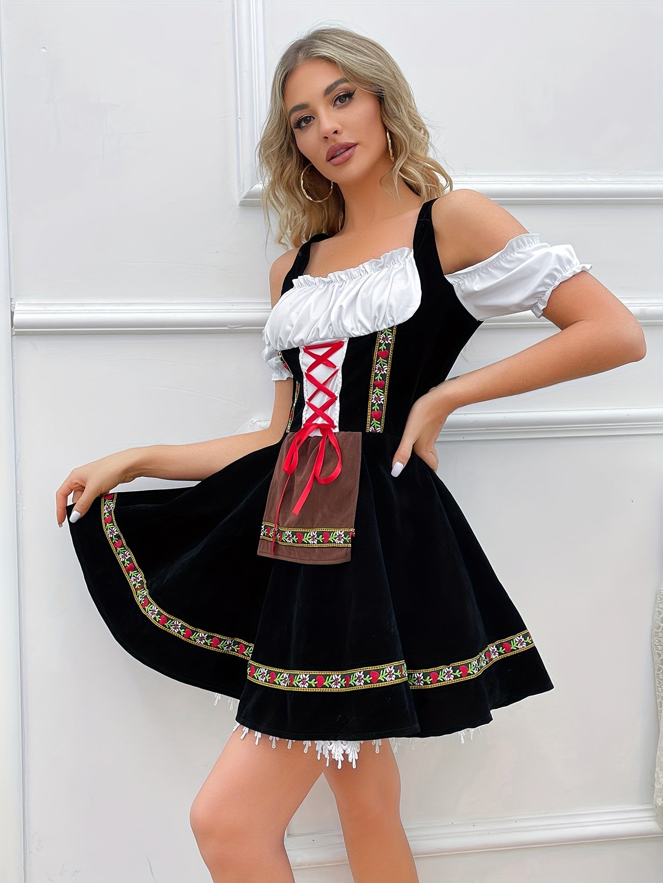 Sania - Elegante Oktoberfest Dirndl Jurk