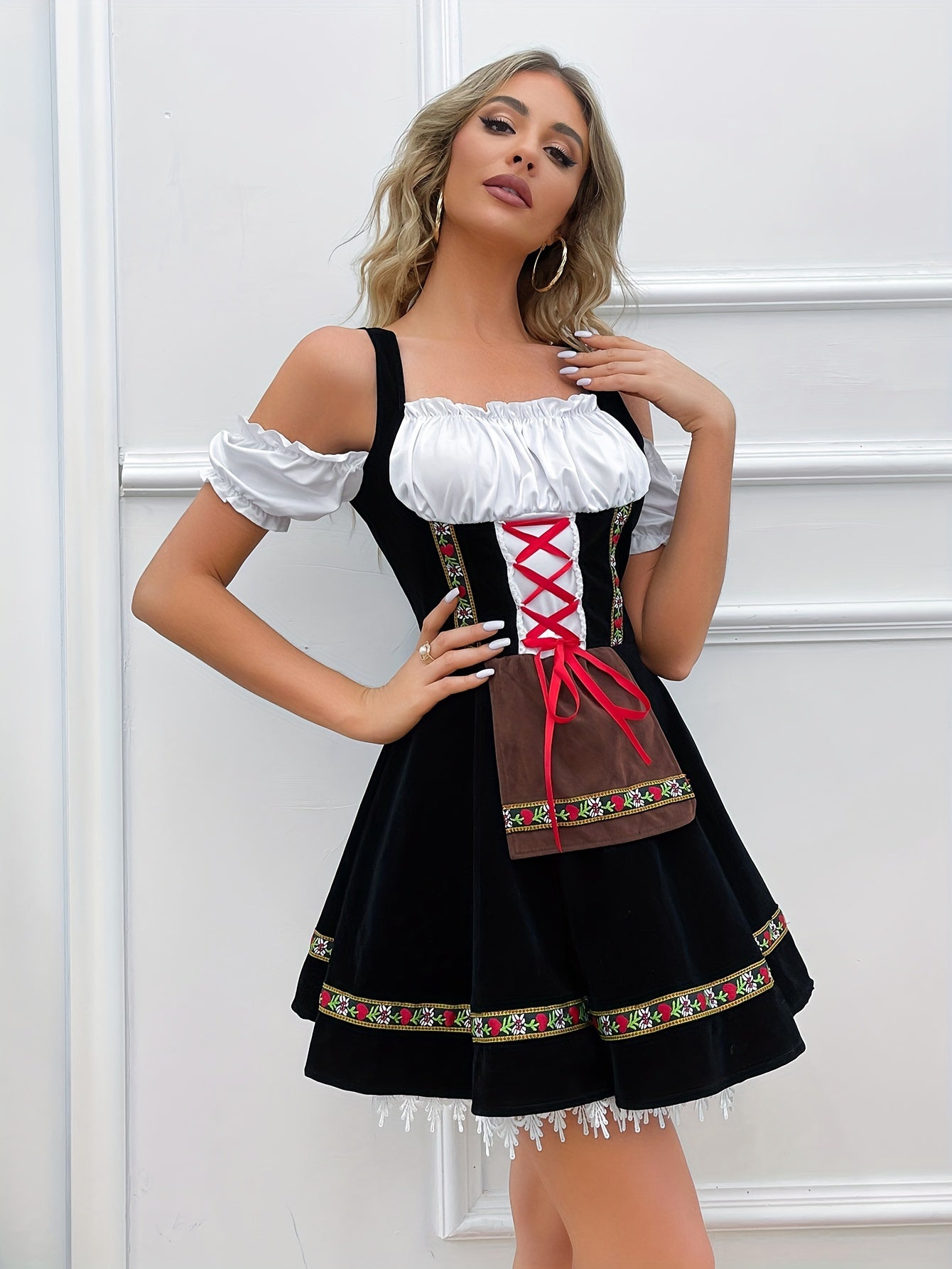 Sania - Elegante Oktoberfest Dirndl Jurk