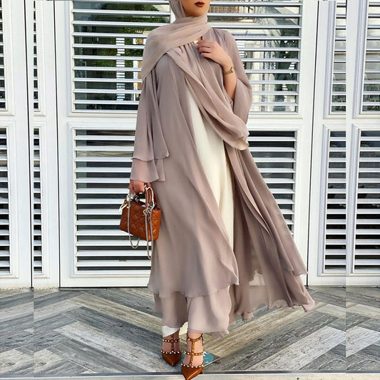 Aubrey - Open Amina Abaya met Hijab