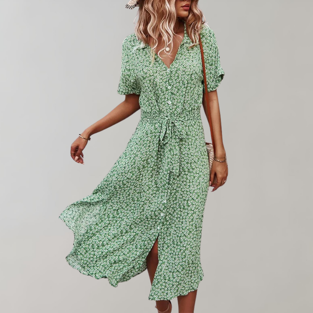 Jade - Midi zomerjurk voor dames