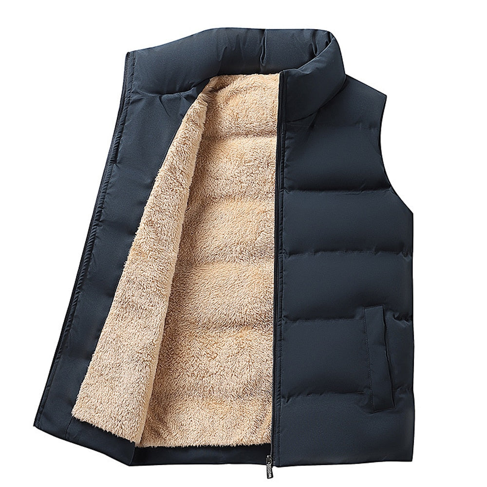 Sebastian - Heren bodywarmer met fleece voering