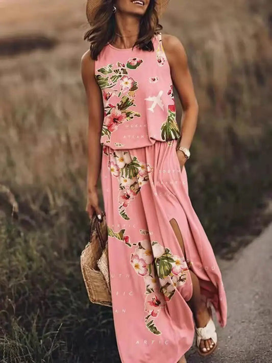 Renee - Zomerse maxi jurk