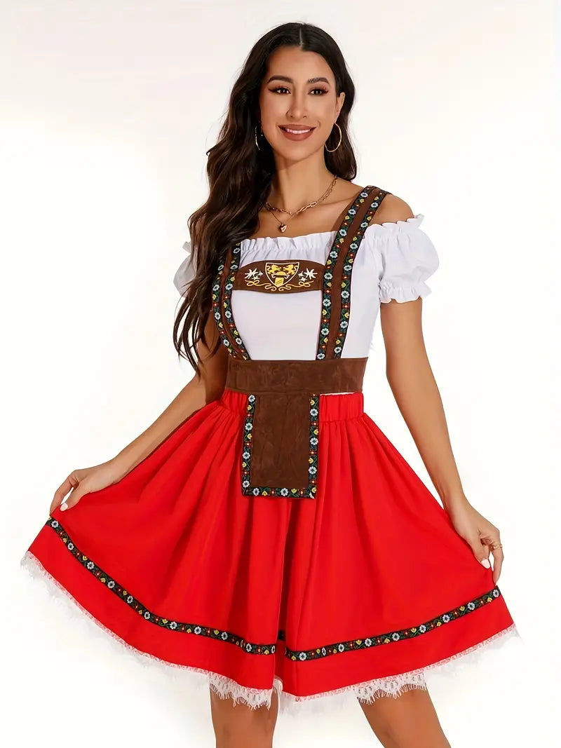 Thea - Elegante Oktoberfest Dirndl Jurk