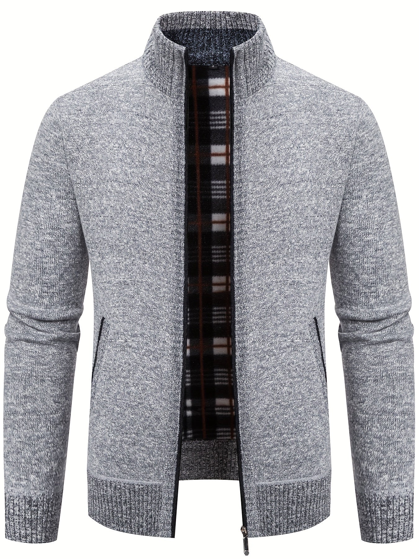 Dayton - Casual vest met rits heren