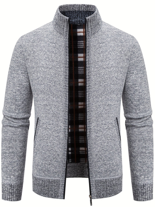 Dayton - Casual vest met rits heren