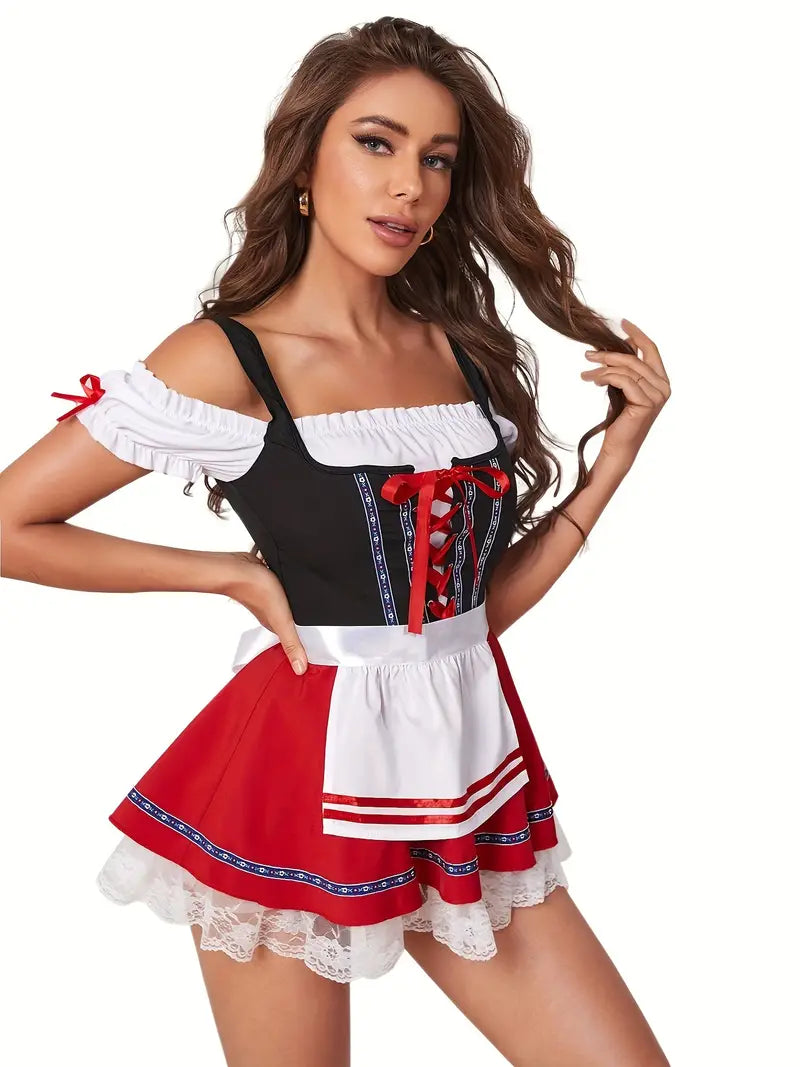 Roselle - Elegante Oktoberfest Dirndl Jurk